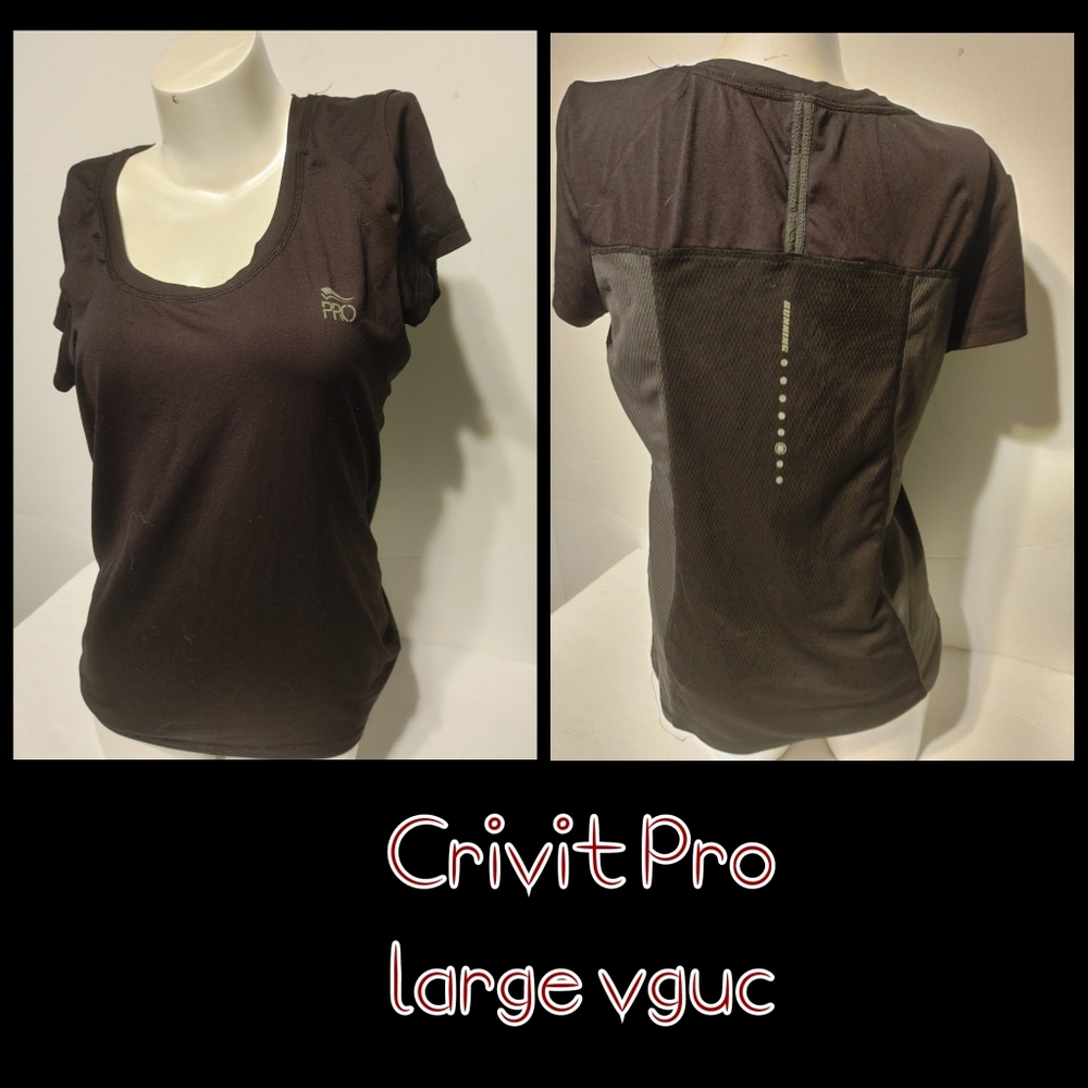 Black work out tshirt